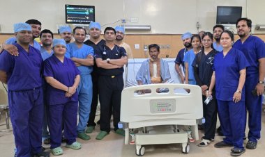 छाती में लगी गोली फेफड़ों को चीरते हुए हृदय के दाएं वेंट्रिकल में जा धँसी, अम्बेडकर अस्पताल के हार्ट सर्जरी विभाग ने ओपन हार्ट सर्जरी कर निकाली गोली