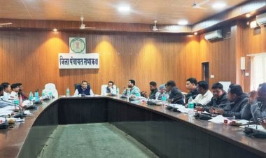 पीएम आवास योजना के कार्यों की हुई समीक्षा