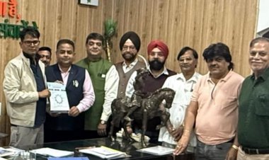 छत्तीसगढ़ चेम्बर अध्यक्ष सतीश थौरानी के नेतृत्व में प्रतिनिधिमंडल ने वित्तमंत्री को गाइडलाइन दरों और सम्पति के पंजीयन शुल्क पर सौंपे सुझाव