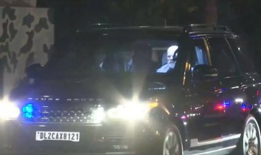 पीएम मोदी पहुंचे रायपुर: एयरपोर्ट में राज्यपाल, गृहमंत्री शाह, डॉ. रमन और सीएम साय ने किया स्वागत