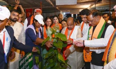 ‘एक पेड़ माँ के नाम’ अभियान के तहत छत्तीसगढ़ का पहला सिंदूर पार्क—शहीदों की स्मृति को समर्पित