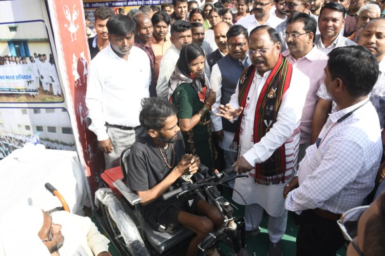 छत्तीसगढ़ इन 25 वर्षों में विकास के विभिन्न ऊंचाइयों को छुआ है: मंत्री श्री नेताम