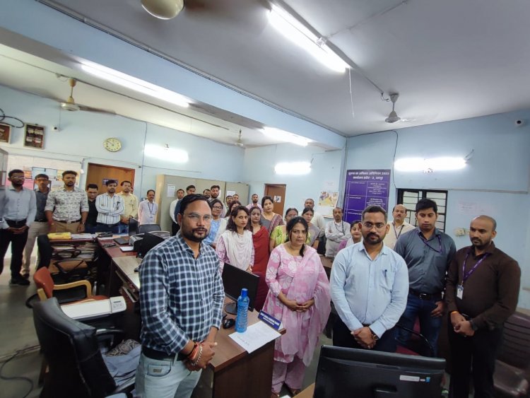  वंदे मातरम् की 150वीं वर्षगांठ छत्तीसगढ़ गृह निर्माण मंडल ने मनाई उत्साहपूर्वक