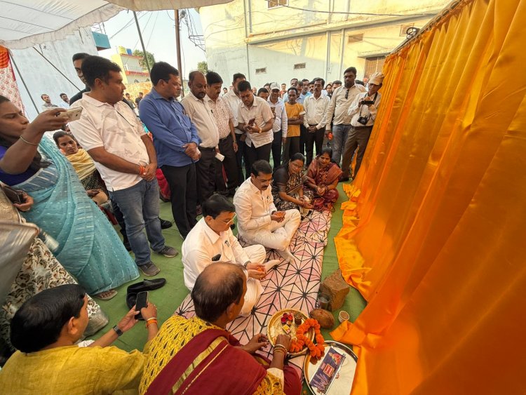 उद्योग मंत्री ने दी 04 करोड़ 92 लाख रू. के विकास कार्यो की सौगात, शहर विकास को मिली गति