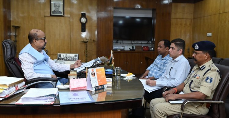 राज्यपाल श्री डेका ने राजधानी की यातायात व्यवस्था और बढ़ती दुर्घटनाओं पर जताई चिंता