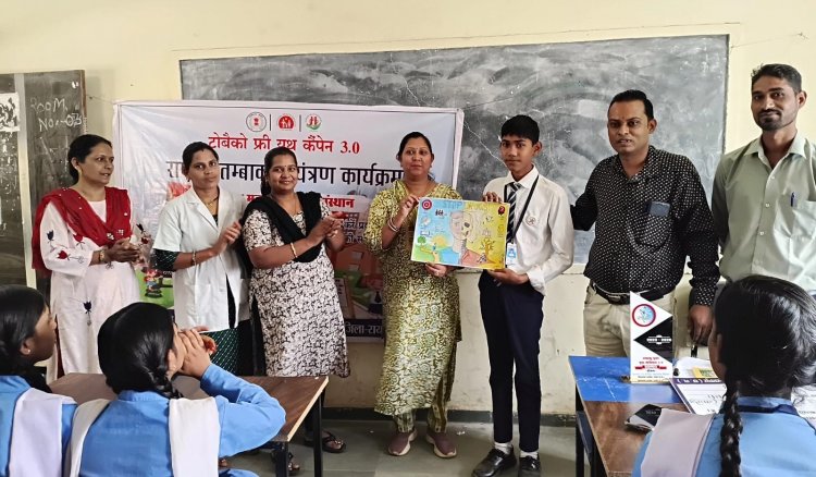 तंबाकू मुक्त युवा अभियान 3.0 के तहत प्रदेशभर में चल रहा व्यापक कार्यक्रम