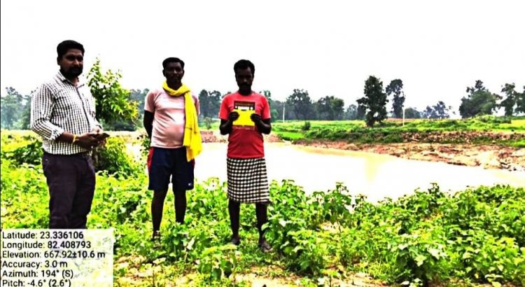 नवीन तालाब बना गांव की जीवनधारा