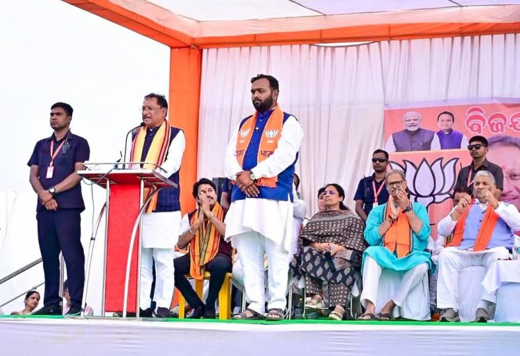 ओडिसा में भाजपा प्रत्याशी जय ढोलकिया की हुई ऐतिहासिक जीत