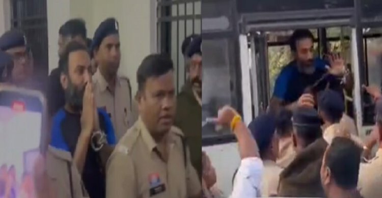 हिस्ट्रीशीटर वीरेंद्र तोमर की टूटी शान, न्यायिक रिमांड पर भेजा गया जेल, समर्थकों ने कोर्ट के बाहर किया हंगामा