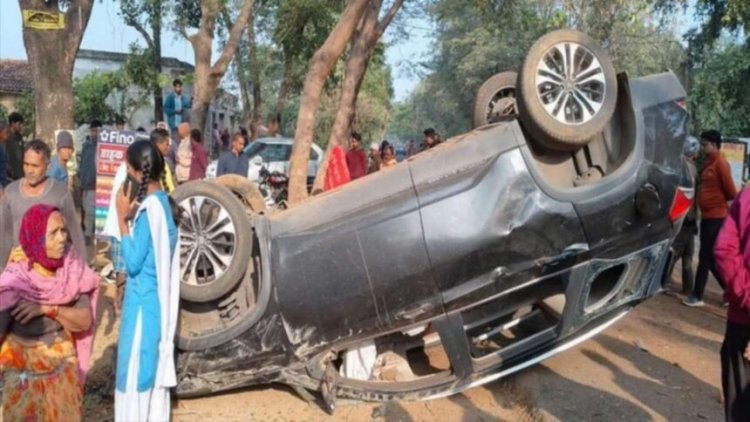 CG : बस का इंतजार कर रहे 3 लोगों को तेज रफ्तार कार ने रौंदा, एक की मौत, दो घायल