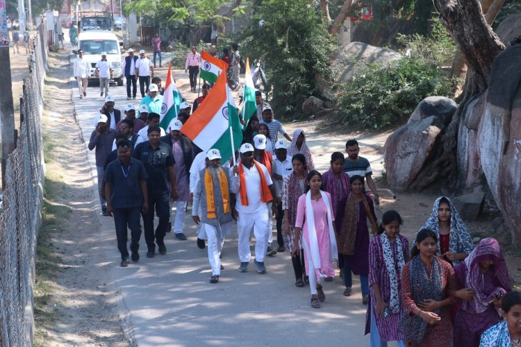 राष्ट्रीय गौरव एवं एकता के संदेश के साथ निकाला गया ‘यूनिटी मार्च’*