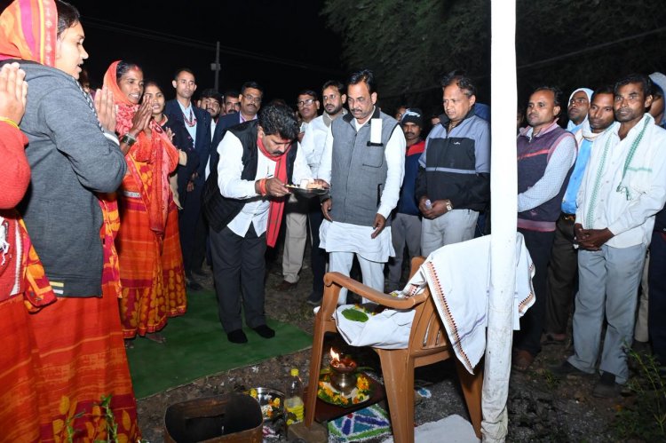 उपमुख्यमंत्री विजय शर्मा ने 1.98 करोड़ रूपए के विकास कार्यों का किया भूमिपूजन….