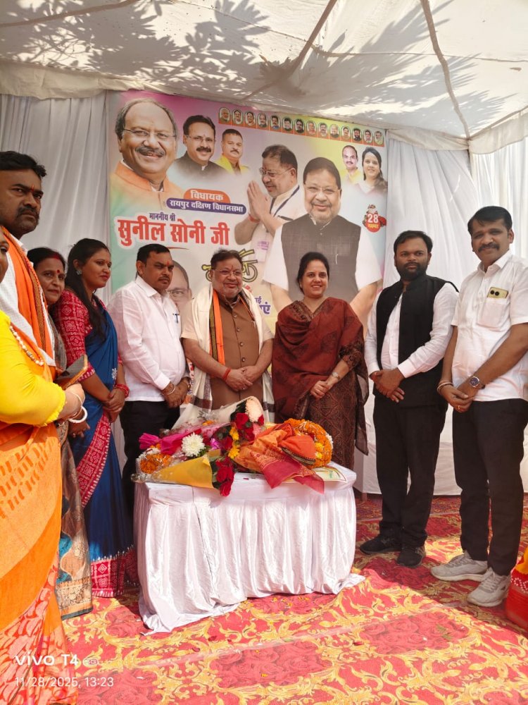 दक्षिण के लोकप्रिय विधायक  सुनील सोनी जी का जन्मदिवस धूम-धाम के साथ मनाया गया