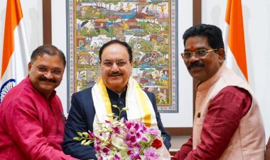 सांसद पांडेय ने दी भाजपा राष्ट्रीय अध्यक्ष जेपी नड्डा को जन्मदिन की बधाई