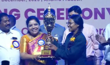 एकलव्य आदर्श आवासीय विद्यालय की छात्रा निहारिका नाग बनी राष्ट्रीय स्वर्ण पदक विजेता