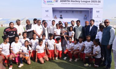 हॉकी में देश की बेटियां अंतरराष्ट्रीय स्तर पर कर रही देश का नाम रोशन - उप मुख्यमंत्री  अरूण साव