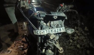 CG : भीषण सड़क हादसा: दो बाइकों में जोरदार भिड़ंत, एक युवक की मौत, दो गंभीर