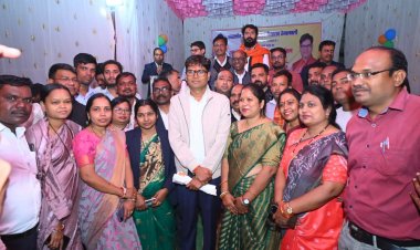 वित्तमंत्री  ओ.पी.चौधरी ने किया रेंगालपाली में सर्वसुविधायुक्त उच्चतर माध्यमिक विद्यालय भवन का लोकार्पण