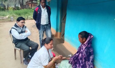 मलेरिया मुक्त छत्तीसगढ़ अभियान के तहत जिले में सघन जांच अभियान जारी