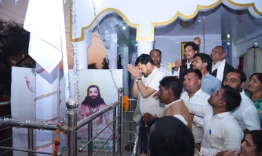 गुरु घासीदास जयंती कार्यक्रमों में शामिल हुए विधायक अनुज