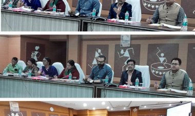 प्रमुख सचिव  सोनमणि बोरा की अध्यक्षता में उच्च स्तरीय प्रमाणीकरण छानबीन समिति की बैठक सम्पन्न