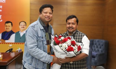 पूर्व मंत्री गागड़ा ने भाजपा कार्यकारी राष्ट्रीय अध्यक्ष श्री नबीन से मुलाकात कर दी बधाई