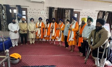 *श्री गुरु तेग बहादुर साहिब जी के 350 वें शहादत वर्ष को समर्पित अमृत संचार कार्यक्रम सम्पन्न*