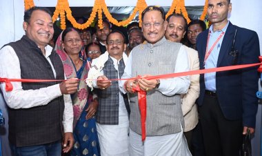 मुख्यमंत्री विष्णुदेव साय ने फरसाबहार, कुनकुरी और मनोरा में पोषण पुनर्वास केन्द्र का किया शुभारंभ….