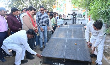 पशु रेस्क्यु वाहन से दुर्घटनाग्रस्त पशुओं को मिलेगी त्वरित चिकित्सा सुविधा - उप मुख्यमंत्री विजय शर्मा