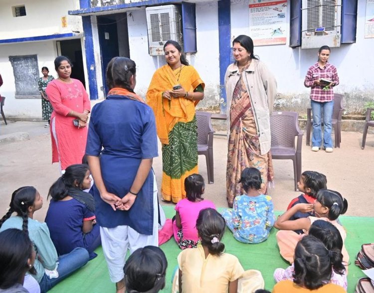  मंत्री श्रीमती लक्ष्मी राजवाड़े ने किया बाल संप्रेषण गृहों का व्यापक निरीक्षण