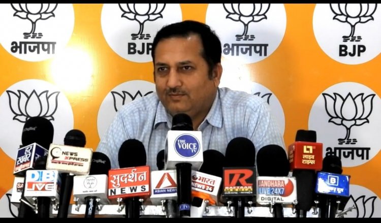 कांग्रेस एसआईआर को लेकर गलत माहौल बनाने का काम कर रही : भाजपा