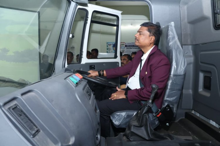 परिवहन मंत्री  केदार कश्यप ने आईडीटीआर का किया निरीक्षण