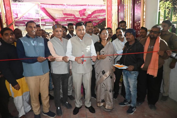 उद्योग मंत्री ने किया ऑक्सीजोन विकास कार्याे का लोकार्पण