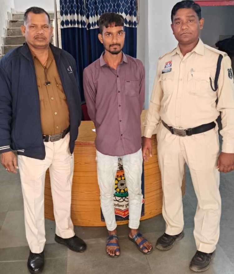 रतनपुर थाने में कदम रखते ही एक्शन मोड में थाना प्रभारी निलेश पाण्डेय