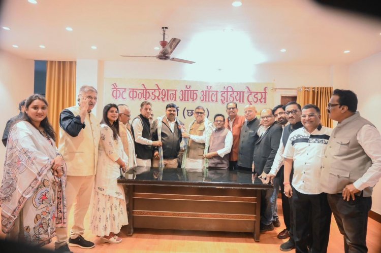 CAIT  एवं स्वदेशी जागरण मंच के संयुक्त तत्वावधान में आयोजित स्वदेशी संकल्प यात्रा का दुर्ग में ऐतिहासिक, भव्य स्वागत एवं समापन हुआ