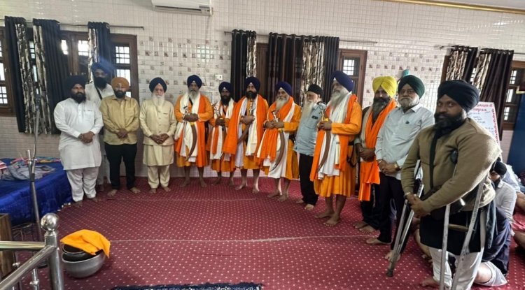 *श्री गुरु तेग बहादुर साहिब जी के 350 वें शहादत वर्ष को समर्पित अमृत संचार कार्यक्रम सम्पन्न*