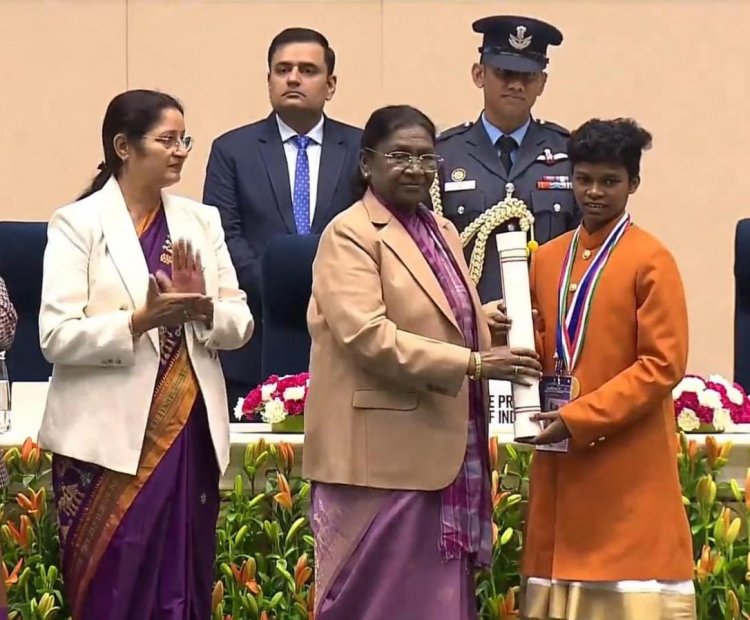 जूडो में उत्कृष्ट प्रदर्शन पर योगिता मंडावी राष्ट्रीय बाल पुरस्कार से सम्मानित: मुख्यमंत्री विष्णुदेव साय ने दी बधाई और शुभकामनाएं