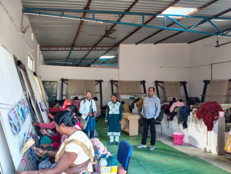 जशक्राफ्ट से संवर रहा छत्तीसगढ़ का कालीन शिल्प, डिजाइनिंग पर विशेष प्रशिक्षण कार्यक्रम