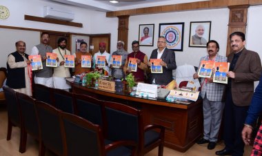 विधान सभा के वर्ष 2026 के कैलेण्डर एवं डायरी (दैनंदिनी) का विमोचन