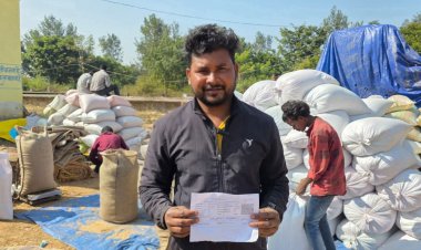 श्रीगढ़ के लघु किसान मनोज राजवाड़े ने की खरीदी व्यवस्था की सराहना