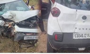 Breaking : तेज रफ्तार का कहर, अमरकंटक जा रही कार पेड़ से टकराई… दो की मौत