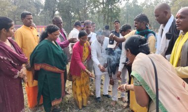 विधायक सुश्री उसेंडी ने भीरागांव में किया हाई स्कूल भवन निर्माण कार्य का भूमिपूजन