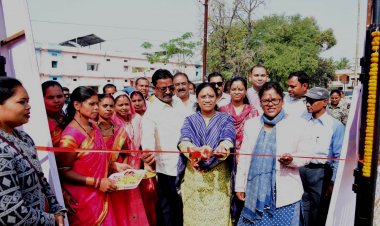 विधायक सुश्री उसेण्डी ने जिला पंचायत परिसर में नये स्वरूप में कैंटीन का किया शुभारंभ