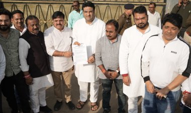 जंबूरी 2026 के खिलाफ कांग्रेस पार्टी के प्रतिनिधिमंडल ने की EOW में शिकायत