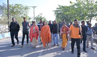 महापौर मीनल चौबे ने स्मार्ट सिटी अधिकारियों को महाराजबंध एसटीपी का कार्य शीघ्र पूर्ण करने दिए निर्देश