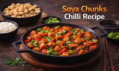 घर पर 30 मिनट में बनाएं Restaurant Style मसालेदार Soya Chunks Chilli, यहां देखें आसान Recipe