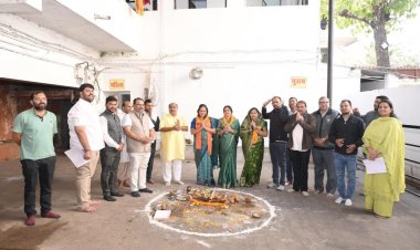 जगन्नाथ मंदिर परिसर में 10 सीटर सार्वजनिक शौचालय निर्माण का भूमिपूजन संपन्न