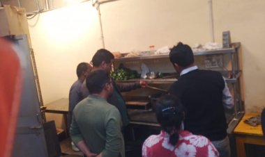 होटल गुरुकृपा राजधानी पर किया 2500 रूपये ई जुर्माना