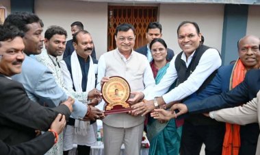 कैबिनेट मंत्री श्री देवांगन धीवर समाज के नववर्ष एवं पारिवारिक मिलन समारोह में हुए शामिल