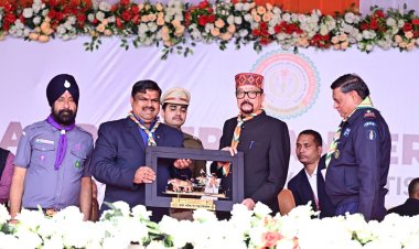 राज्यपाल श्री रमेन डेका ने प्रथम राष्ट्रीय रोवर-रेंजर जंबूरी का किया शुभारंभ,युवाओं से राष्ट्र निर्माण में योगदान का आह्वान